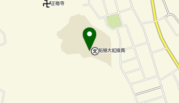拓殖大学紅陵高等学校の地図画像