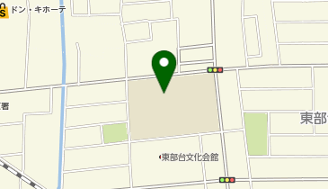 東部小学校の地図画像