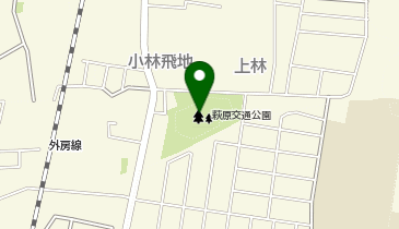 萩原公園の地図画像