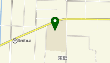 東中学校の地図画像