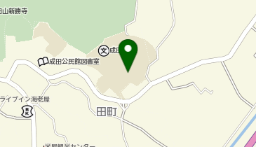 成田高等学校の地図画像