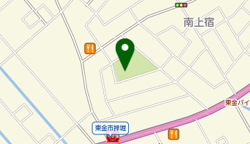 阿部倉下公園の地図画像