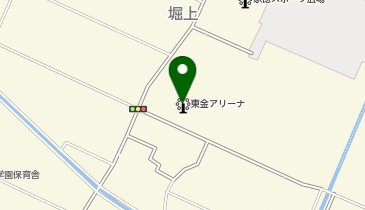 東金アリーナの地図画像