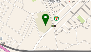 谷津小学校の地図画像