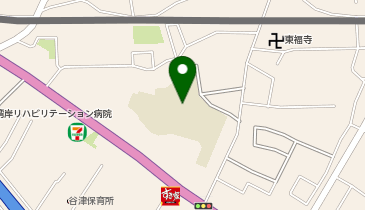 向山小学校の地図画像