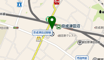 サンロード津田沼の地図画像
