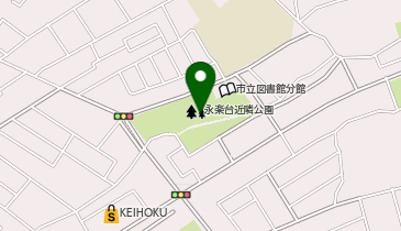 永楽台近隣公園の地図画像