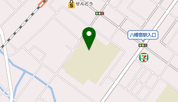 八幡小学校の地図画像