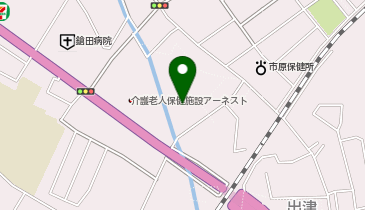 五井中川田公園の地図画像