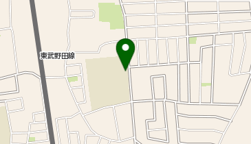 流山市立東深井小学校の地図画像