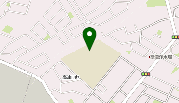 西高津小学校の地図画像