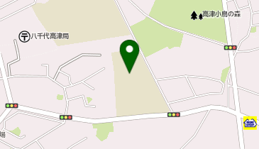 高津小学校の地図画像