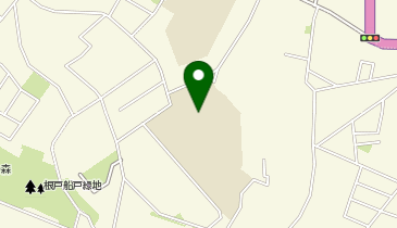 白山中学校の地図画像