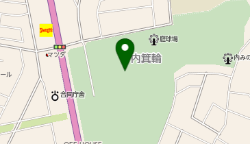 内みのわ運動公園の地図画像