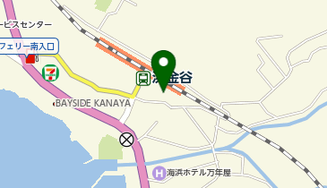 金谷コミュニティセンターの地図画像