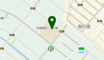 北部小学校の地図画像