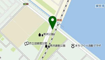 美浜運動公園の地図画像