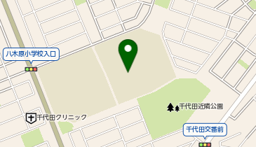 千代田中学校の地図画像