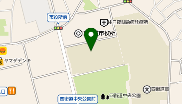 中央小学校の地図画像