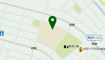 袖ケ浦市立蔵波小学校の地図画像