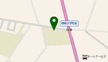 八街市立朝陽小学校の地図画像