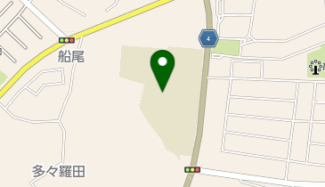 船穂中学校の地図画像