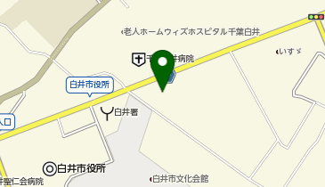 白井総合公園の地図画像