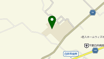 白井第一小学校の地図画像