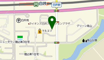 白井駅前センターの地図画像