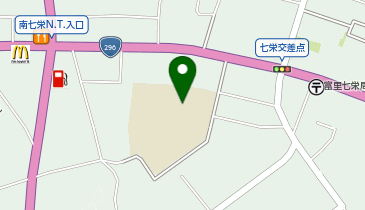 富里市立七栄小学校(グラウンド)の地図画像