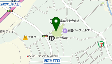 日吉台第1公園の地図画像