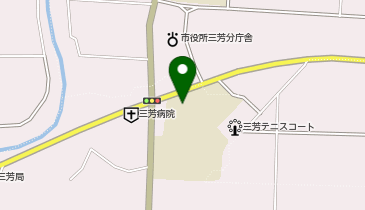 三芳中学校の地図画像