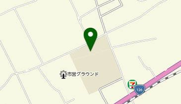 八日市場第一中学校の地図画像