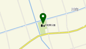 平和東公園の地図画像