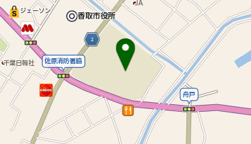 佐原中学校の地図画像