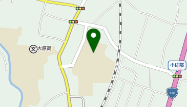 大原小学校の地図画像