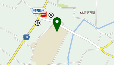 岬中学校の地図画像