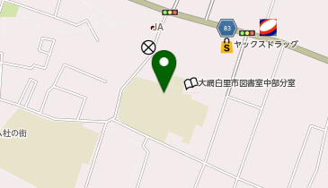 増穂小学校の地図画像