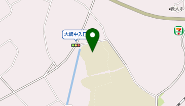 大網中学校の地図画像