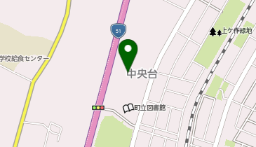 中央台公共用地の地図画像