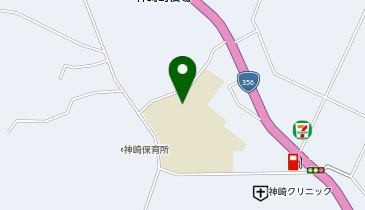 神崎中学校の地図画像