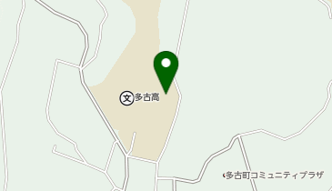 多古高等学校大体育館の地図画像