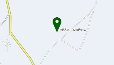 旧神代小学校の地図画像