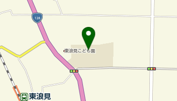 東浪見小学校の地図画像