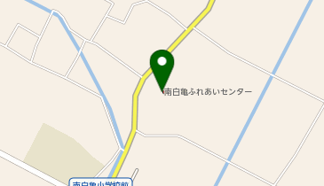 南白亀ふれあいセンターの地図画像