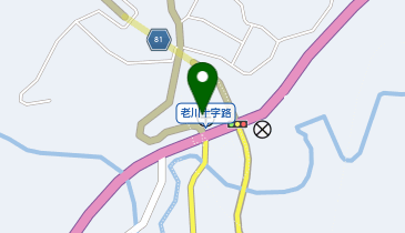 老川基幹集落センターの地図画像