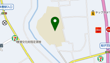 大多喜中学校の地図画像