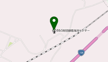 B&G海洋センターの地図画像