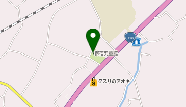 御宿児童館の地図画像