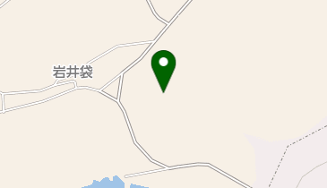 岩井袋運動場の地図画像